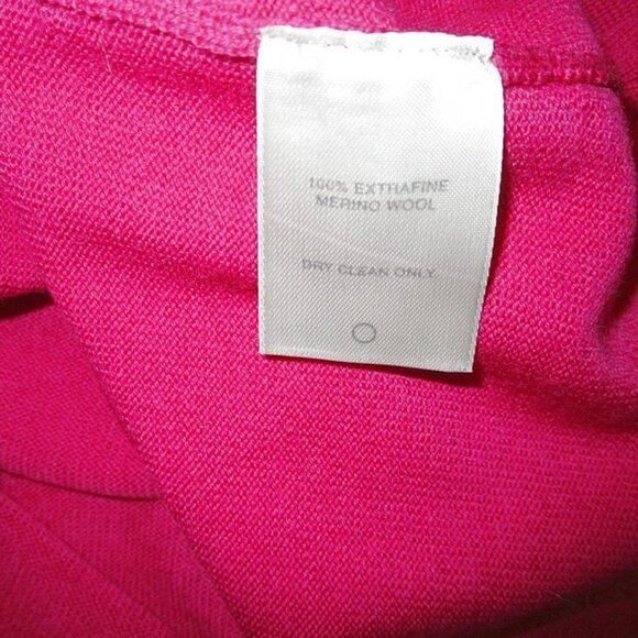 Classiques Entier MERINO Wool TURTLENECK Size M Ribbed Sweater LONG SLEEVES Vtg - Picture 8 of 8